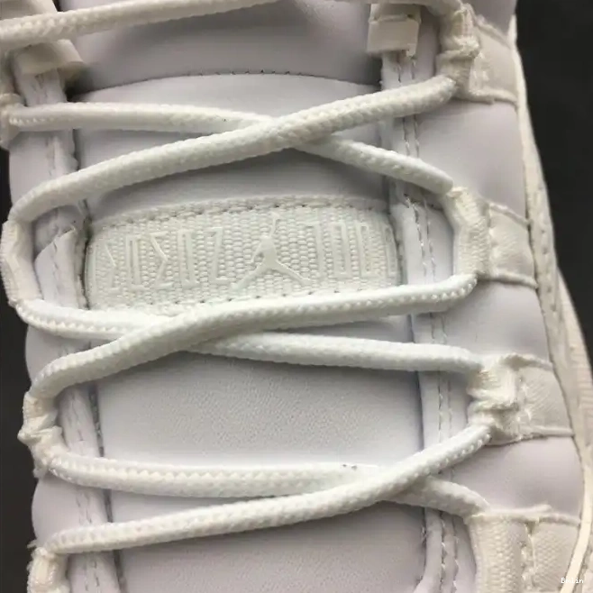 Boostmaster lin 897331-100 Air 11 Heiress Frost Low White Jordan 0611